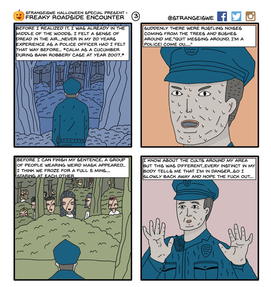 I Turn People's Creepy Stories Into Comics