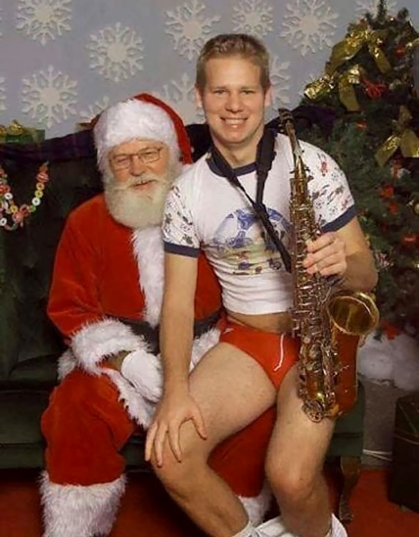 Merry Christmas From Santa's Lap