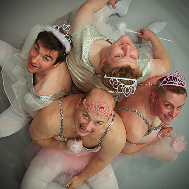 Sugar Plum Fairies Gone Wrong. Photo For My Company's Christmas Card