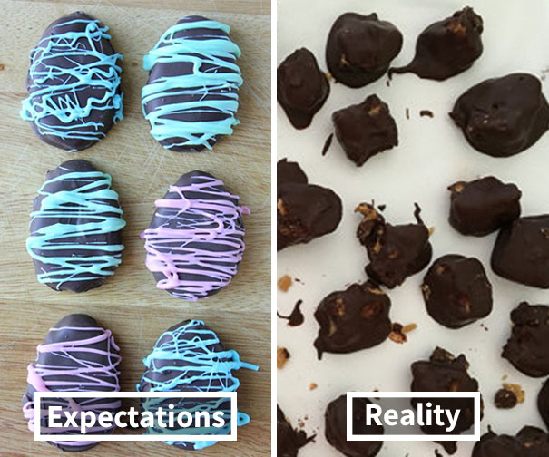 I Thought I Read The Directions Correctly, But Apparently I Skipped Step 2 And Froze The Cookie Dough Without Molding It First. Oops