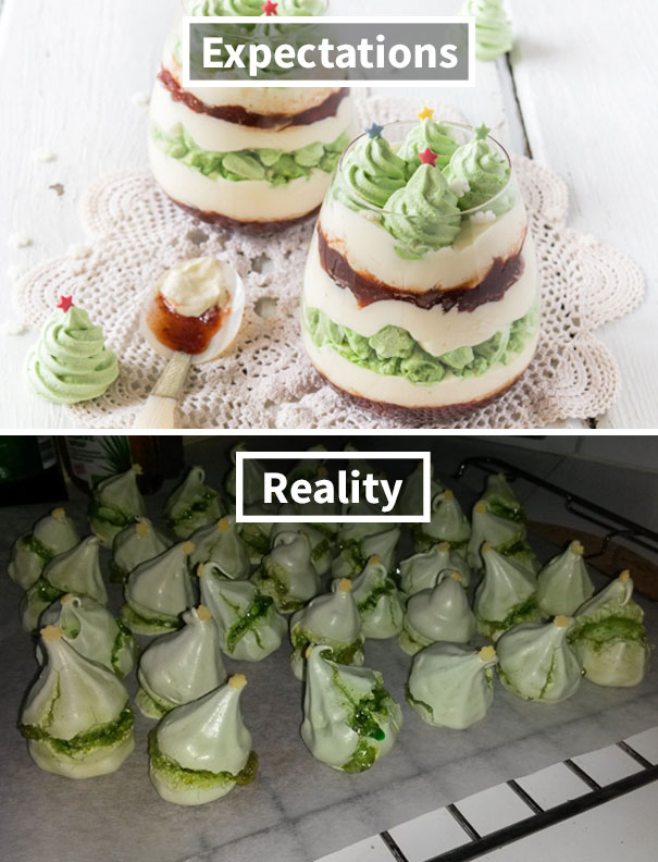 Little Did I Know Every Single One Of My Cute Xmas Trees Would Crack Into Some Kind Of Green Monstrosity