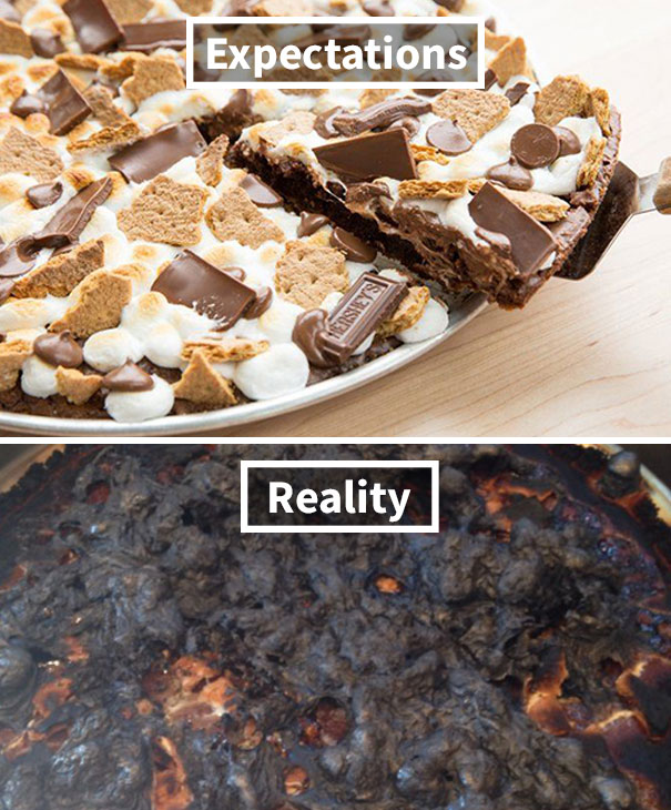 The Marshmallows Caught On Fire In The Oven