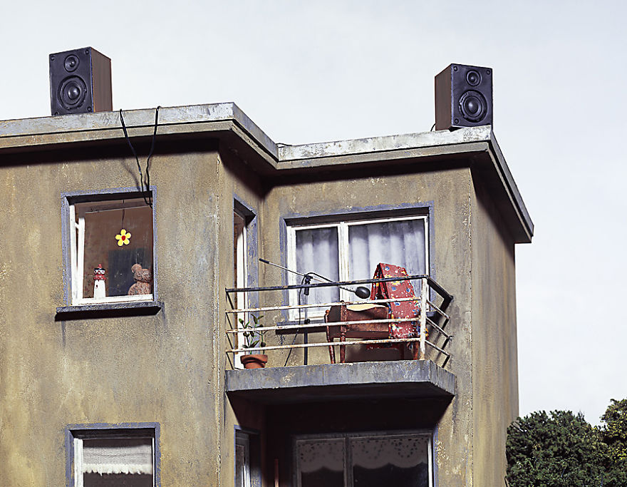 German Photographer Satirizes Modern Society With Its Perfect Miniatures