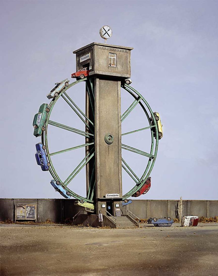 German Photographer Satirizes Modern Society With Its Perfect Miniatures