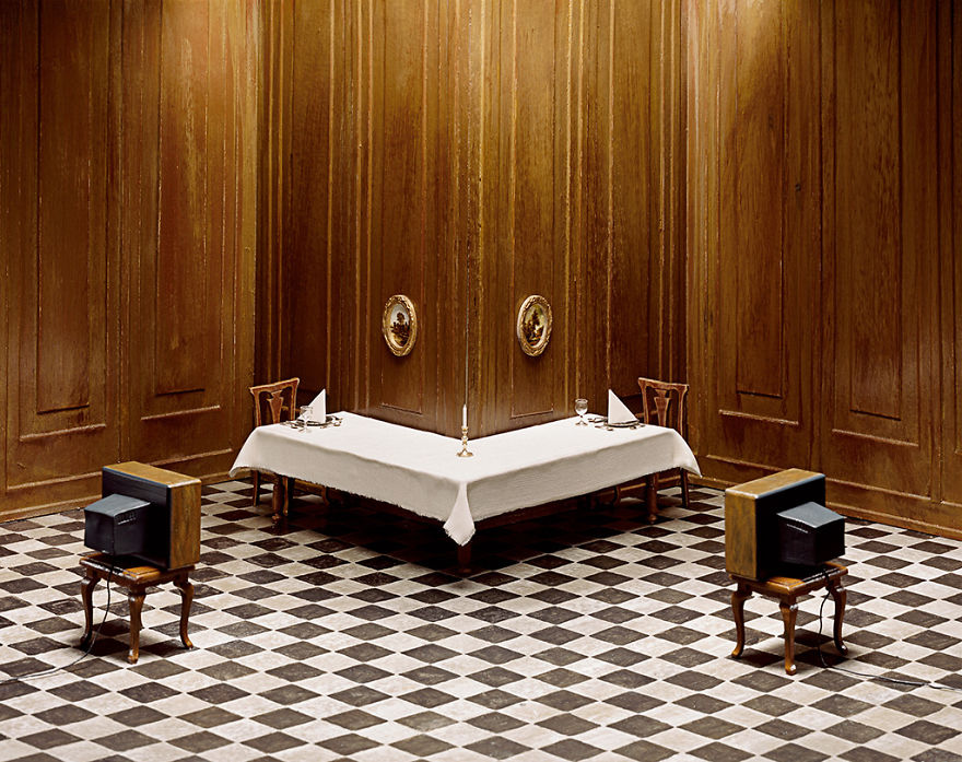 German Photographer Satirizes Modern Society With Its Perfect Miniatures