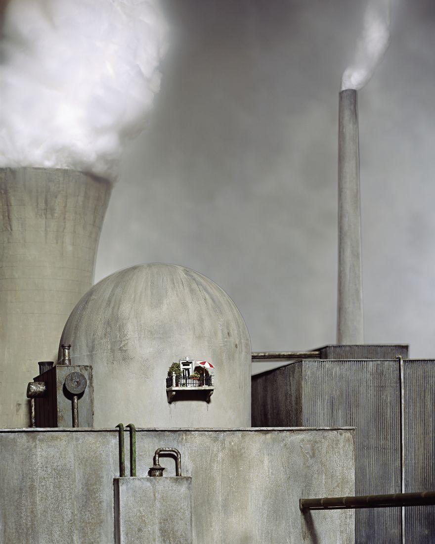 German Photographer Satirizes Modern Society With Its Perfect Miniatures