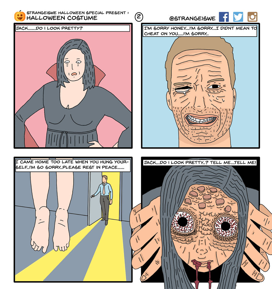 I Turn People's Creepy Stories Into Comics