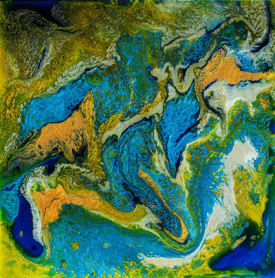 I Escape My Fears And Spend Hours Painting Worlds Of Color