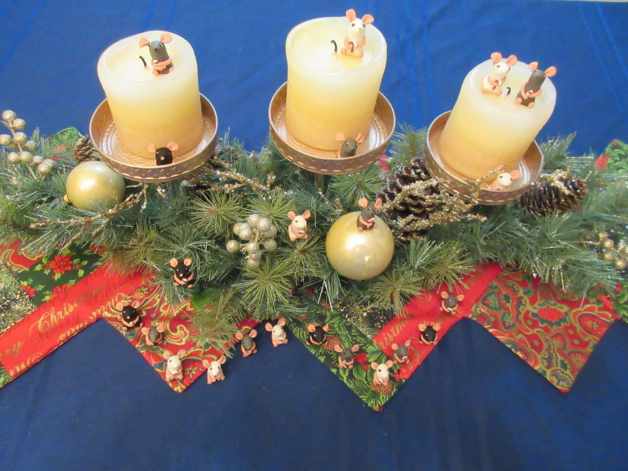 I Made An Army Of Adorable Clay Mice