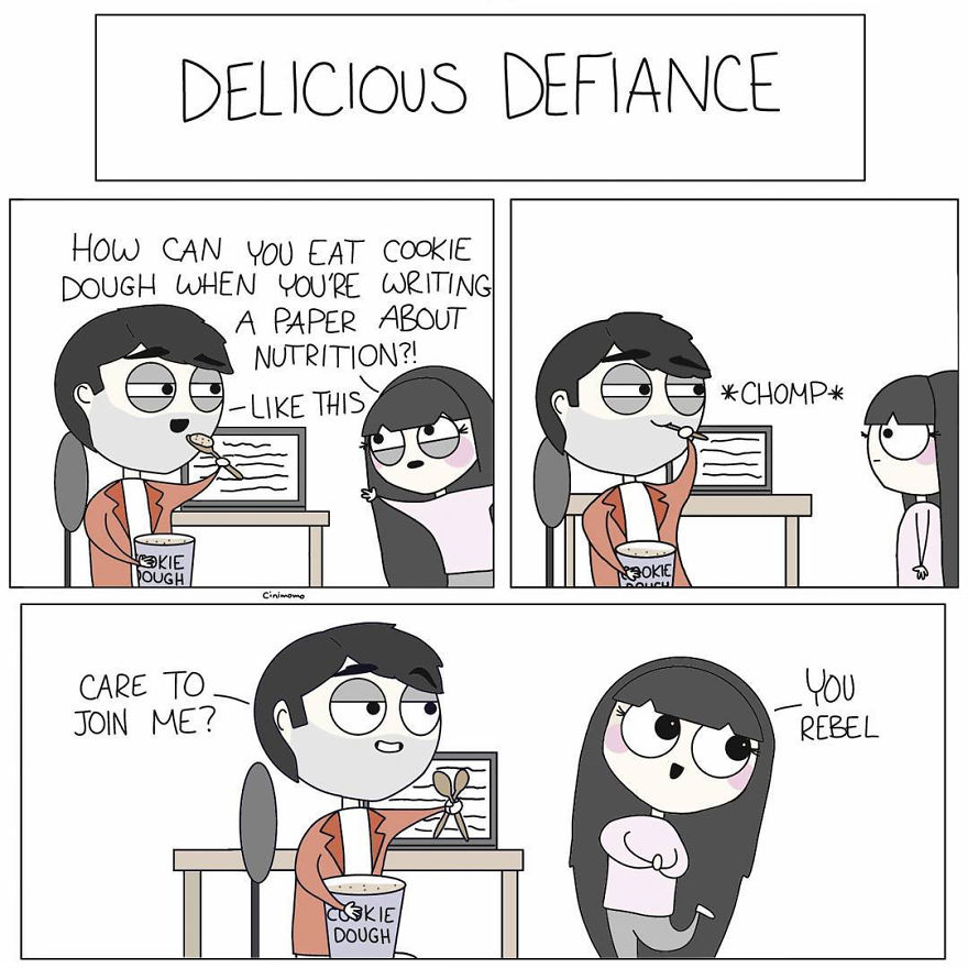 I Really Love Food And Drew Some Comics To Prove It