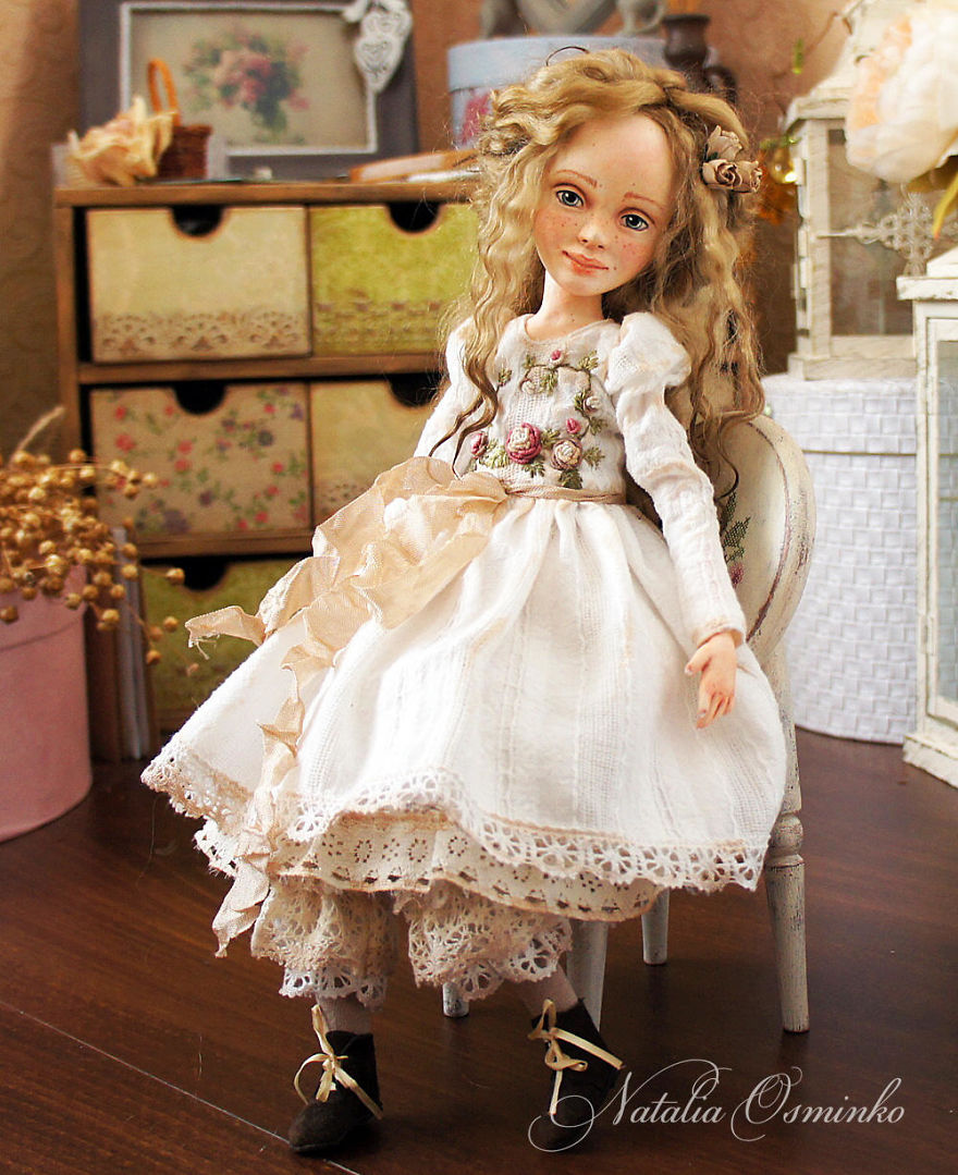 I Spend Hours Creating My Art Dolls
