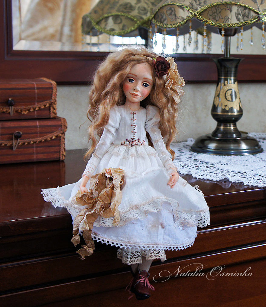 I Spend Hours Creating My Art Dolls