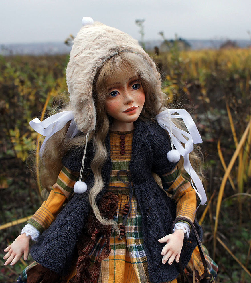 I Spend Hours Creating My Art Dolls