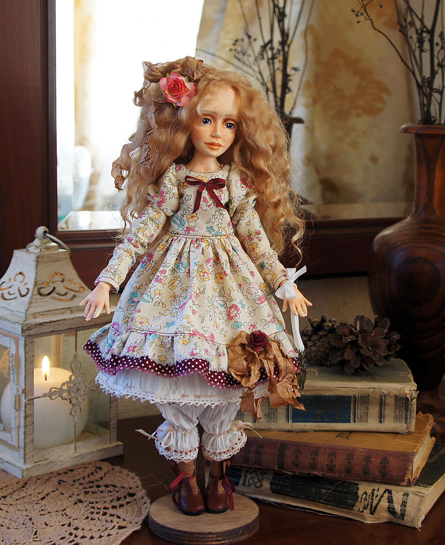 I Spend Hours Creating My Art Dolls