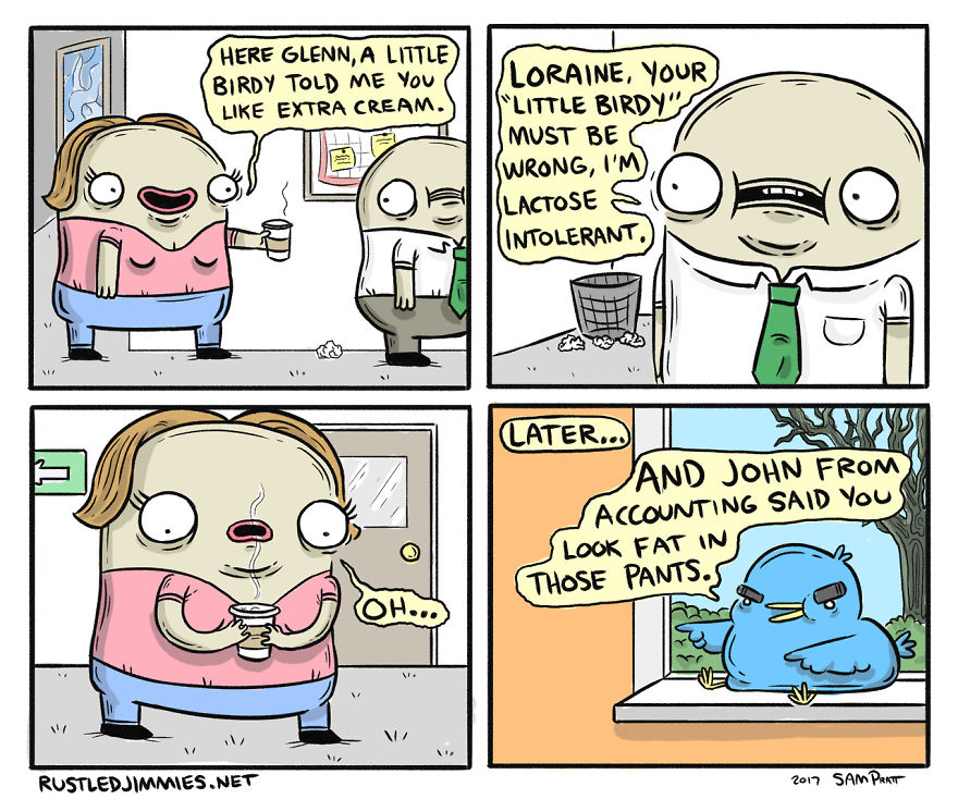 I Am The Cartoonist Behind The Webcomic Rustled Jimmies