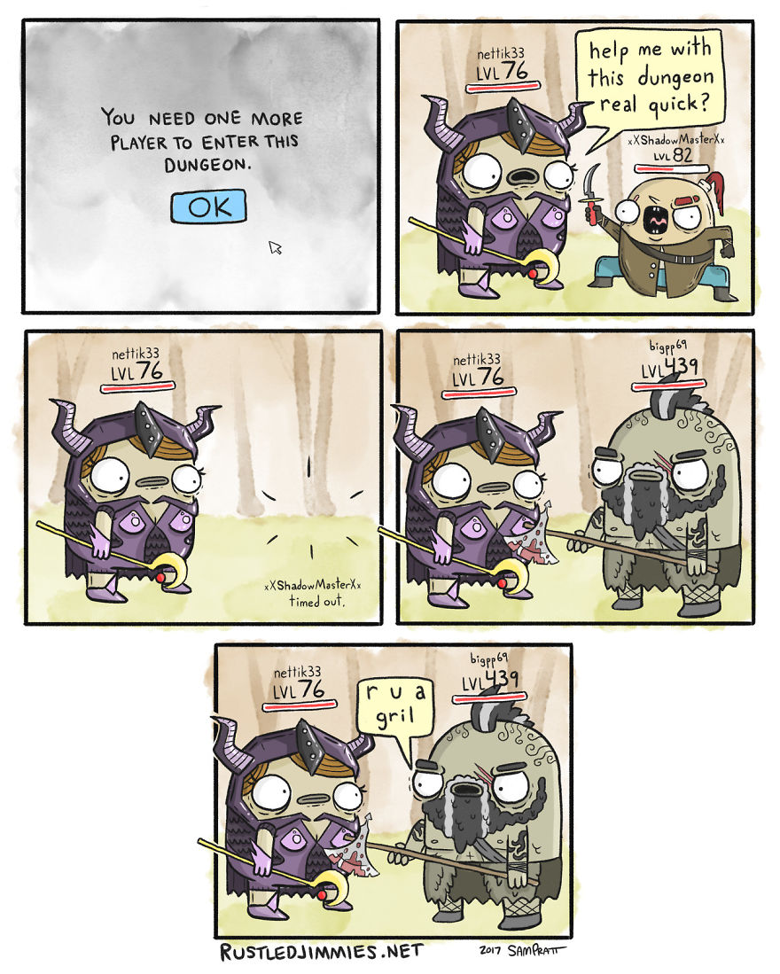 I Am The Cartoonist Behind The Webcomic Rustled Jimmies