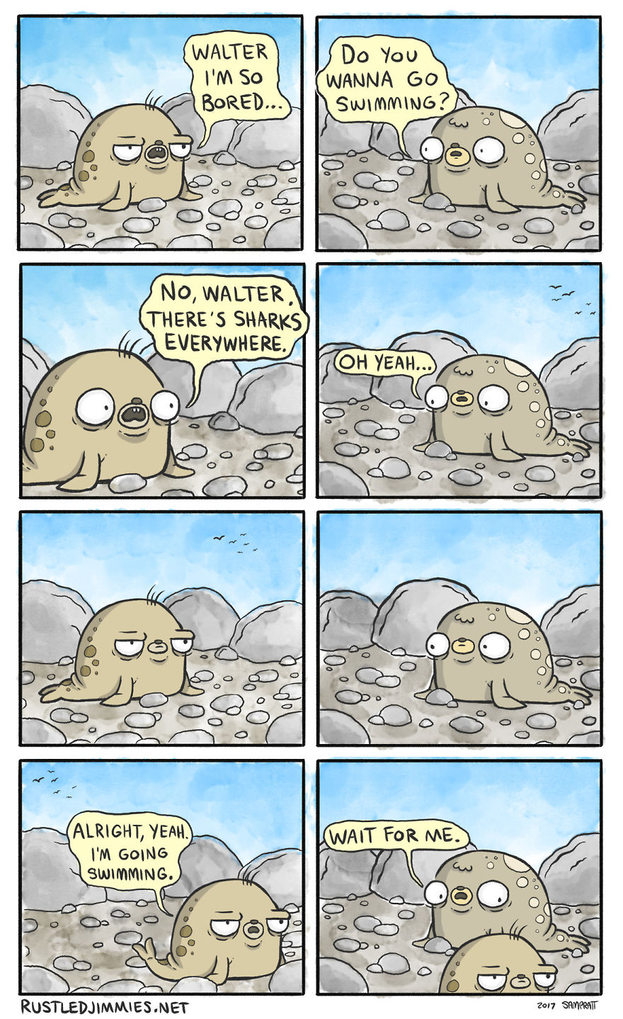 I Am The Cartoonist Behind The Webcomic Rustled Jimmies