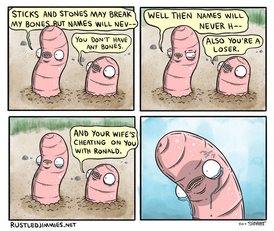 I Am The Cartoonist Behind The Webcomic Rustled Jimmies