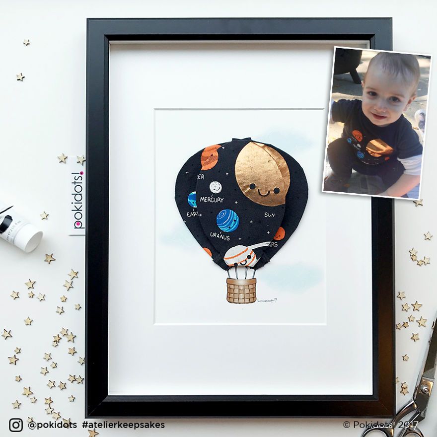 I Create Beautiful Custom Keepsakes Out Of Outgrown Baby Clothes