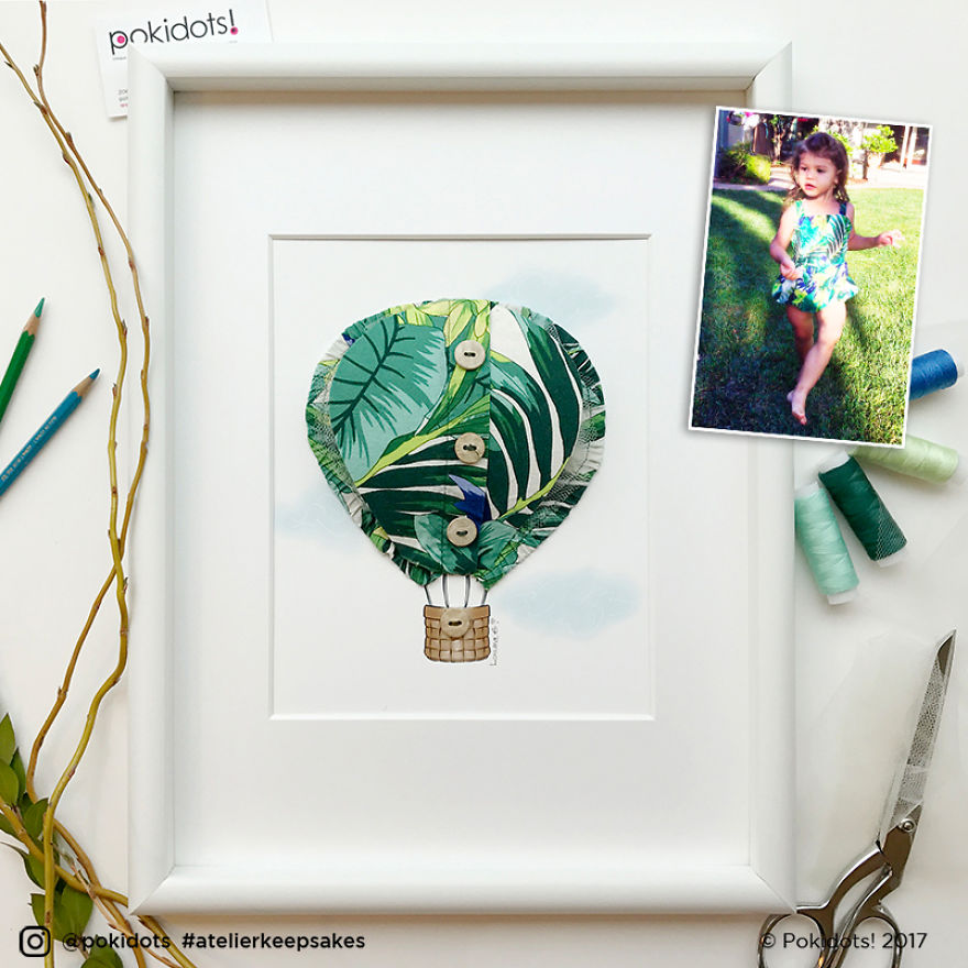 I Create Beautiful Custom Keepsakes Out Of Outgrown Baby Clothes