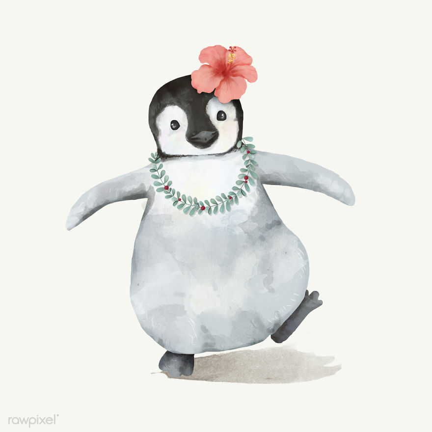 I Created Digital Drawings Of Adorable Animals And Made The Collection Free For One Week