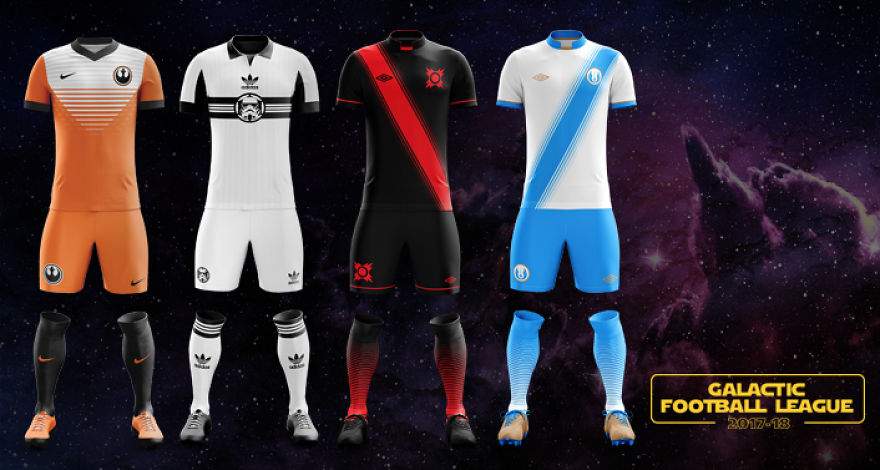 I Designed Star Wars Football Kits