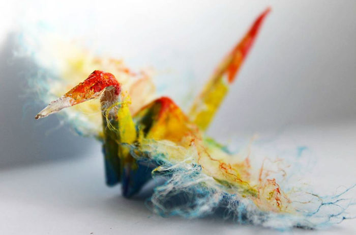 I Folded And Decorated An Origami Crane Every Day, For 1000 Days