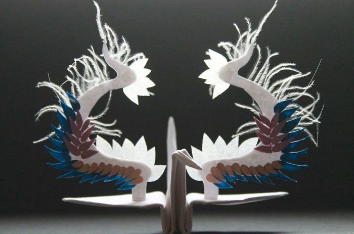 I Folded And Decorated An Origami Crane Every Day, For 1000 Days