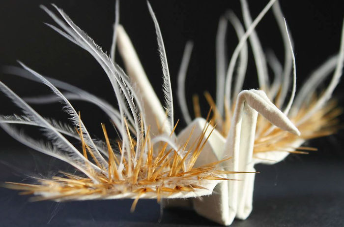 I Folded And Decorated An Origami Crane Every Day, For 1000 Days