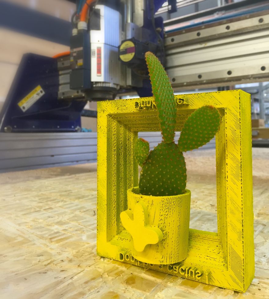 I Install Colorful Flowers In Wooden Frames All Over Cities I Install Colorful Flowers In Wooden Frames All Over Cities