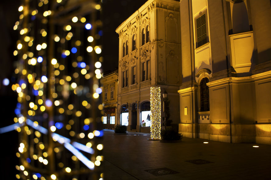 I Photographed My Hungarian Hometown At Night