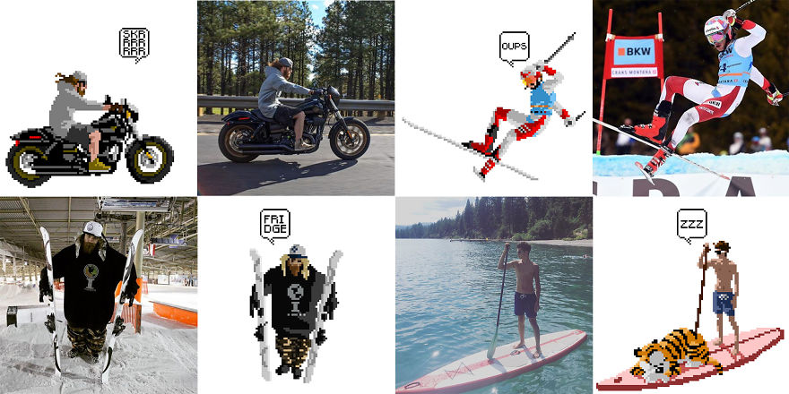 I Started Off Pixelating Random Strangers, And Now Strangers Send In Requests To Be Pixelated