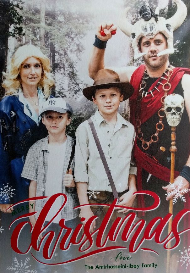 Temple Of Doom Christmas. We Use Our Cosplay Photos From Comic Con.