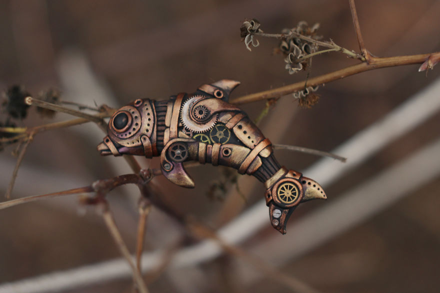 Biomechanical Dolphins.