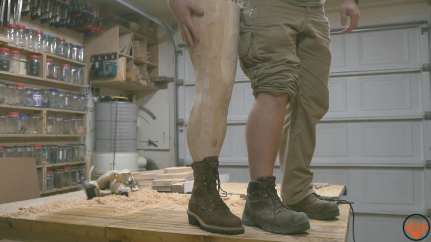 Guy Builds A Manly "Christmas Story" Leg Lamp And Here's How He Did It Guy Builds A Manly "Christmas Story" Leg Lamp And Here's How He Did It