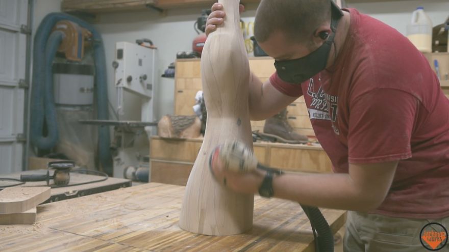 Guy Builds A Manly "Christmas Story" Leg Lamp And Here's How He Did It Guy Builds A Manly "Christmas Story" Leg Lamp And Here's How He Did It