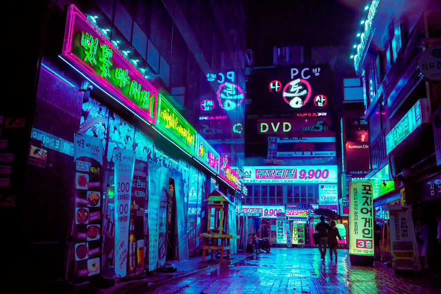 I Take Photos Of Seoul At Night
