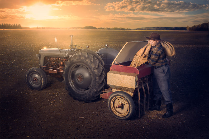 I Made A Tribute To All Farmers And Especially To My Father And Grandfather I Made A Tribute To All Farmers And Especially To My Father And Grandfather