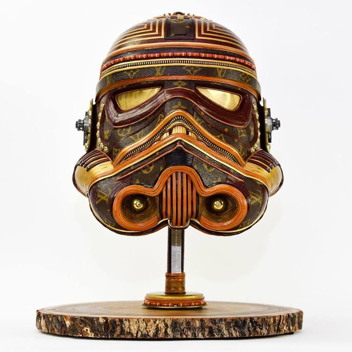 I Upcycle Old Louis Vuitton Bags Into Star Wars Sculptures