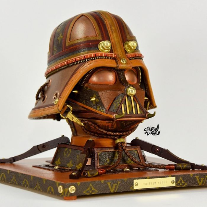 I Upcycle Old Louis Vuitton Bags Into Star Wars Sculptures
