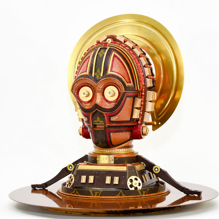 I Upcycle Old Louis Vuitton Bags Into Star Wars Sculptures