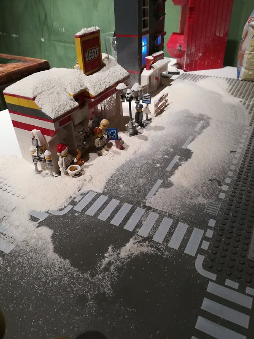 Merry Force Be With You! I Couldn't Wait To The Premiere So I Created Xmas Themed Lego Star Wars Photos