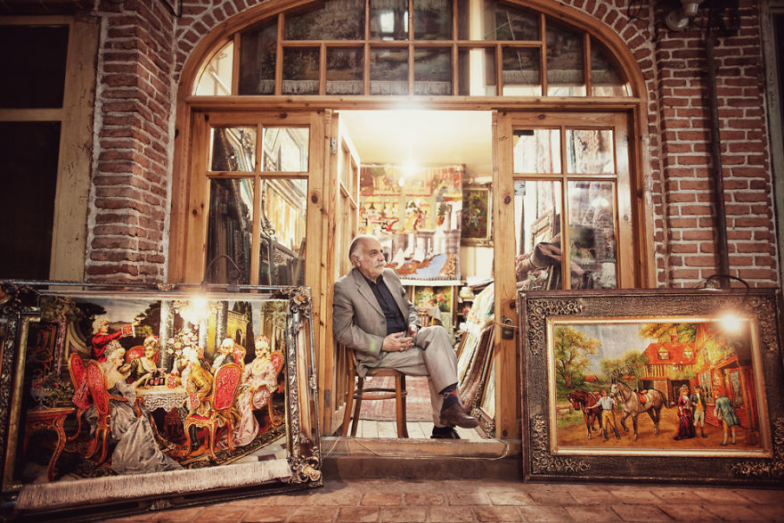 The Bazaar Of Tabriz, In Iran