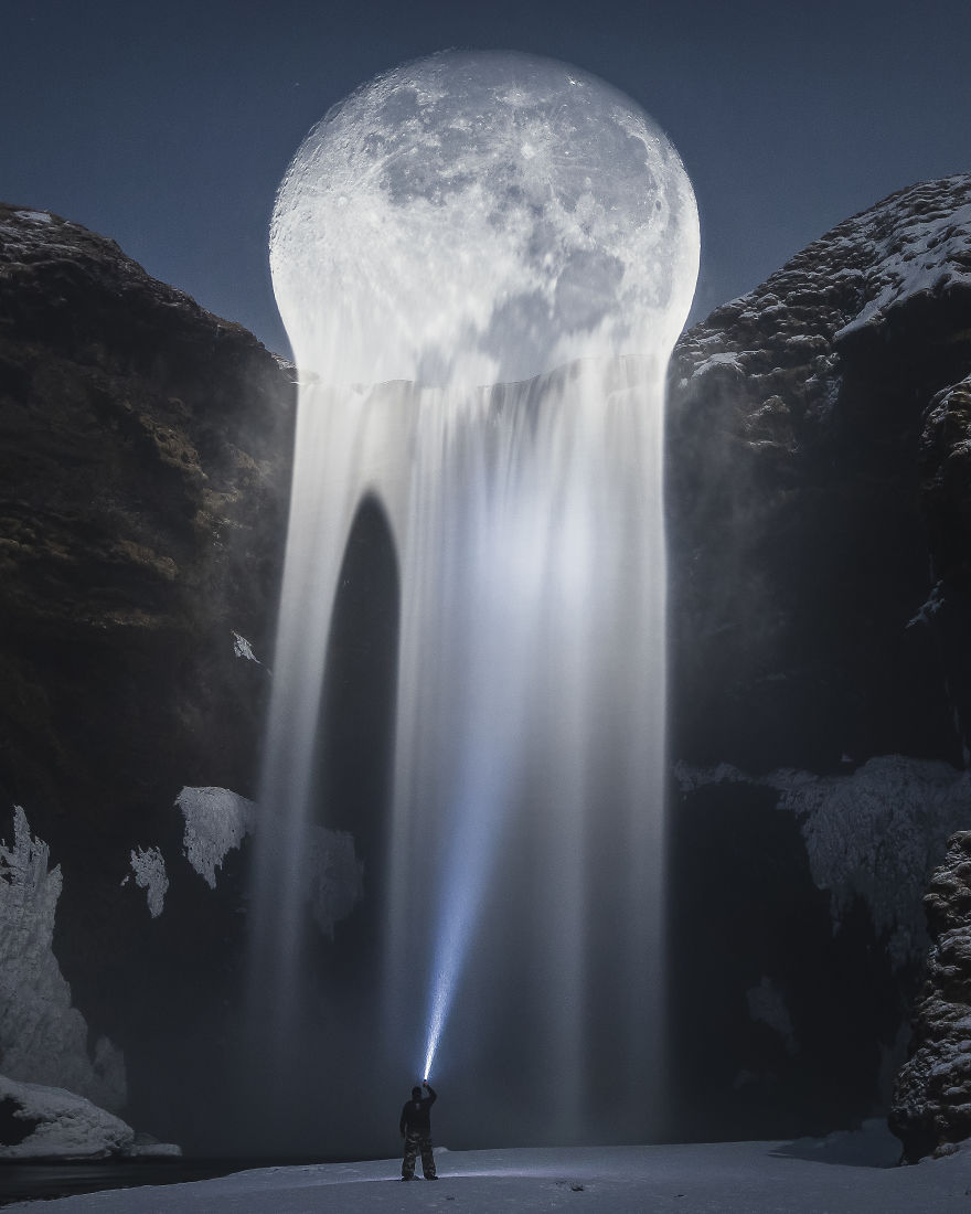 Moonwaterfall