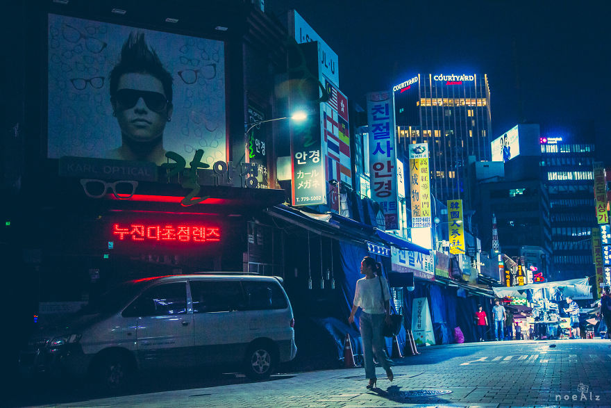 I Take Photos Of Seoul At Night