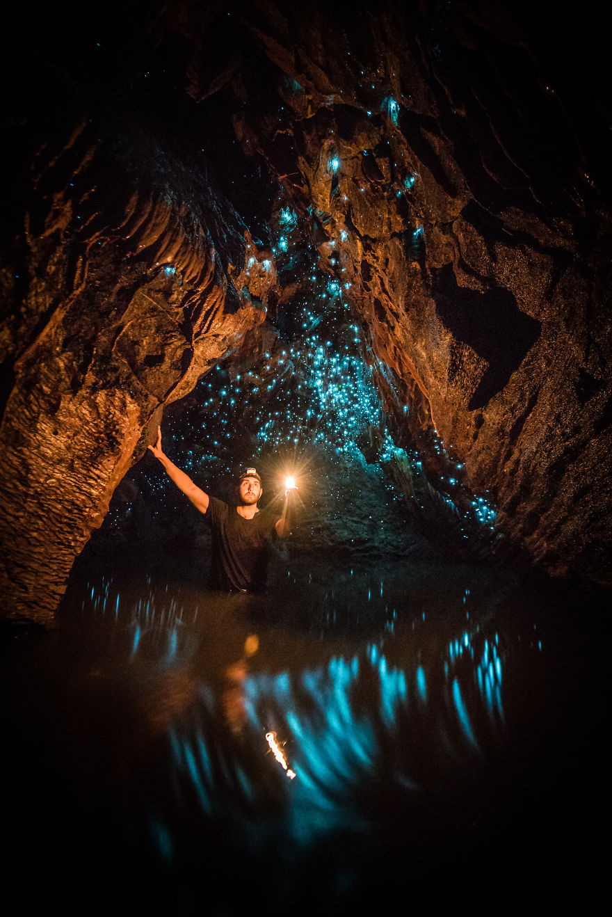 Glow Worms Turn New Zealand Cave Into Starry Night And I Spent Past Year Photographing It (Part 2) Glow Worms Turn New Zealand Cave Into Starry Night And I Spent Past Year Photographing It (Part 2)