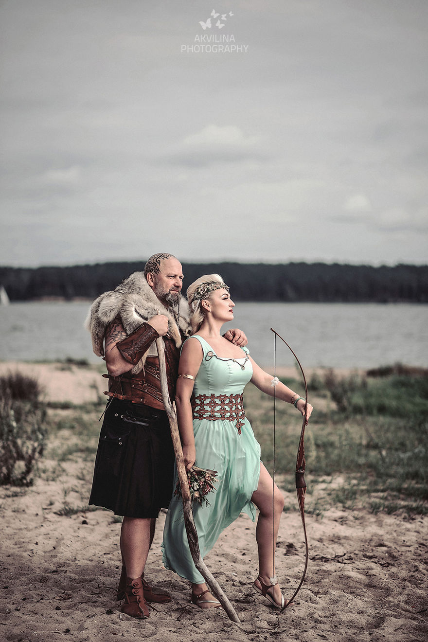 I Had An Inspiring Opportunity To Photograph Viking-Themed Wedding
