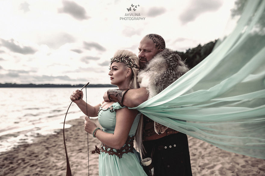 I Had An Inspiring Opportunity To Photograph Viking-Themed Wedding