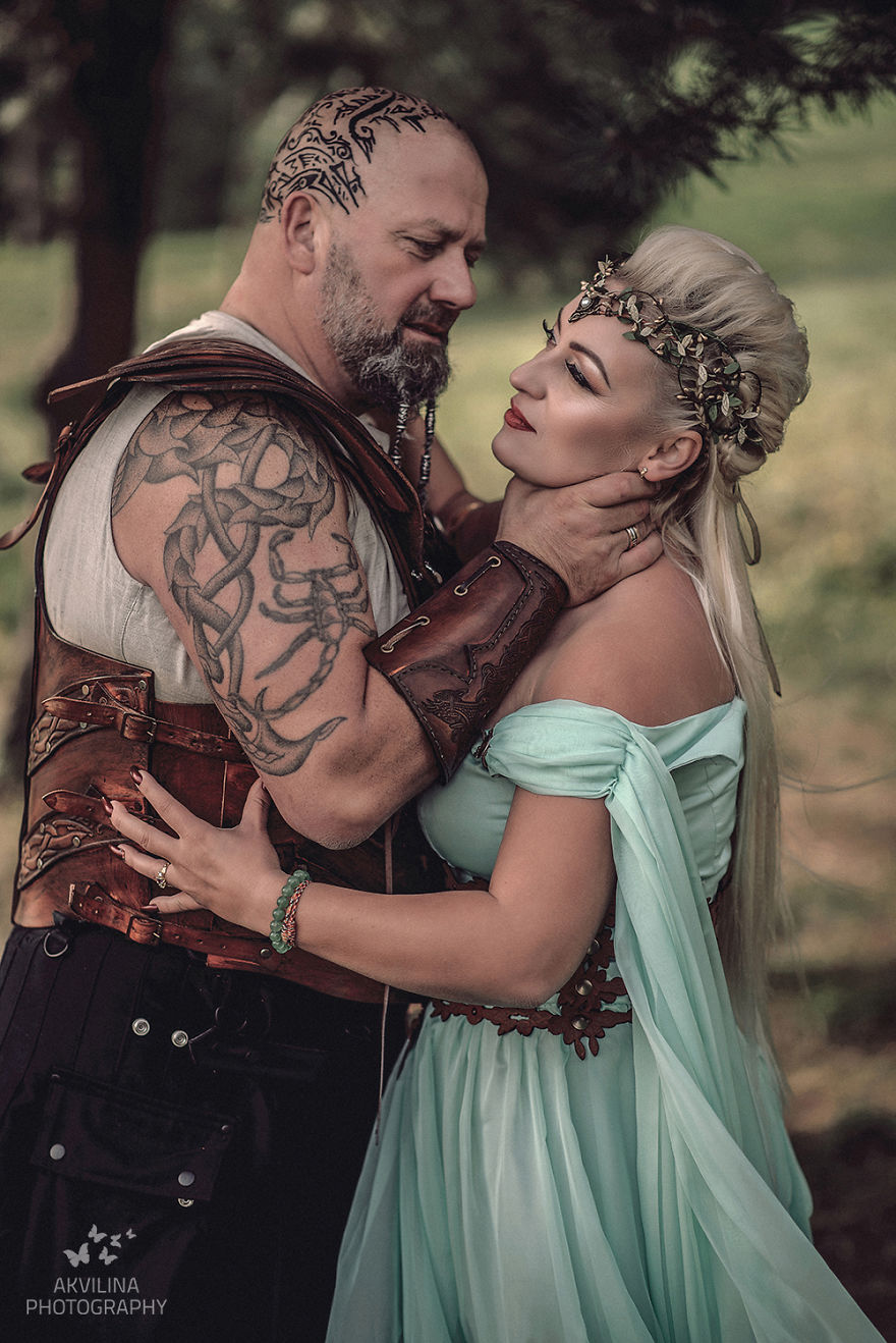 I Had An Inspiring Opportunity To Photograph Viking-Themed Wedding