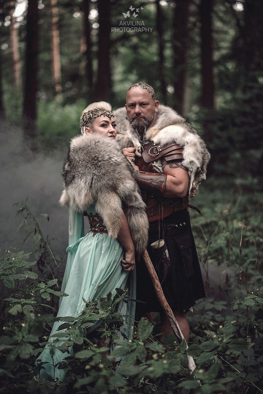 I Had An Inspiring Opportunity To Photograph Viking-Themed Wedding